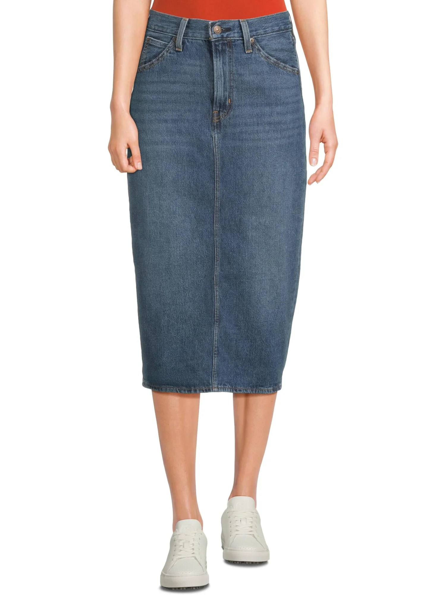 Юбка Levi's Womens Moto Icon Skirt, цвет Moto Queen