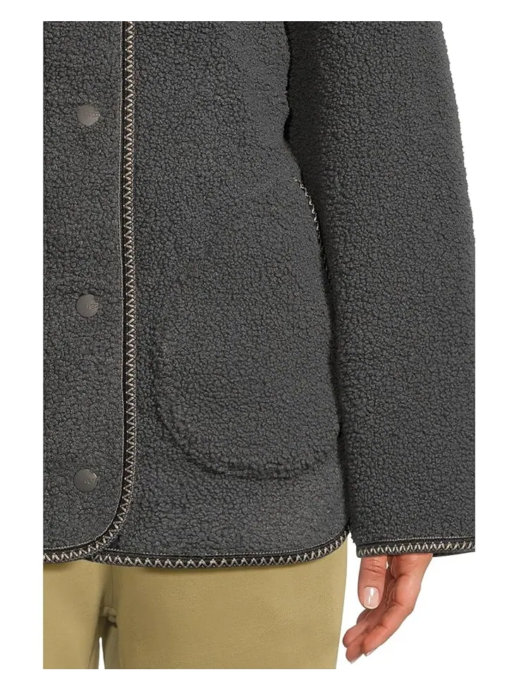 Женская куртка UGG Emmersyn Uggbraid — изображение 4 из 5, серый