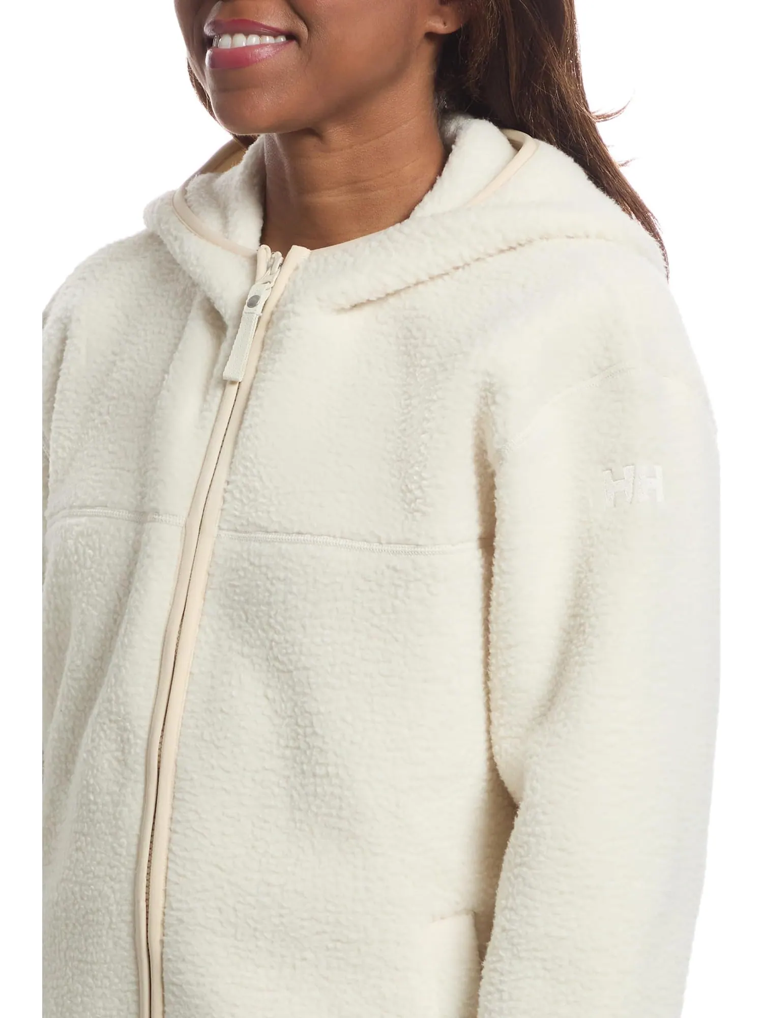 Женская куртка Maud Pile Helly Hansen — изображение 4 из 5, белый