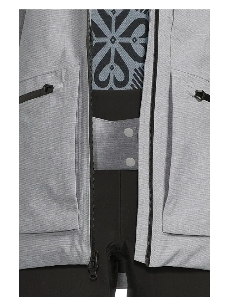 Женская куртка Helly Hansen Powderqueen 3.0 — изображение 4 из 5, серый