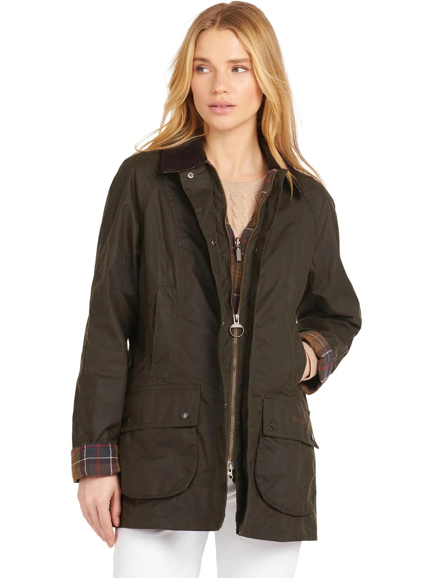 Женская классическая вощеная куртка Beadnell Barbour