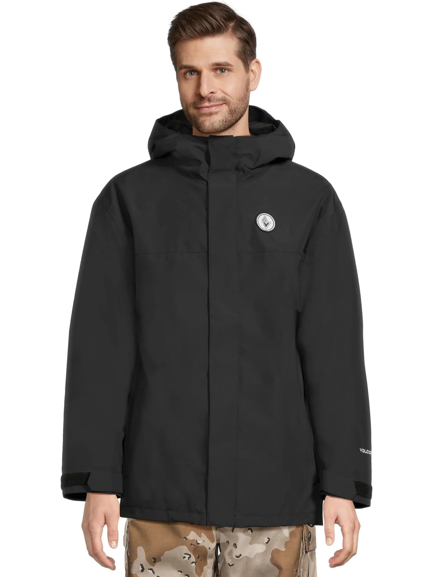 Мужская куртка Buckthreeeighty Volcom Snow — черный