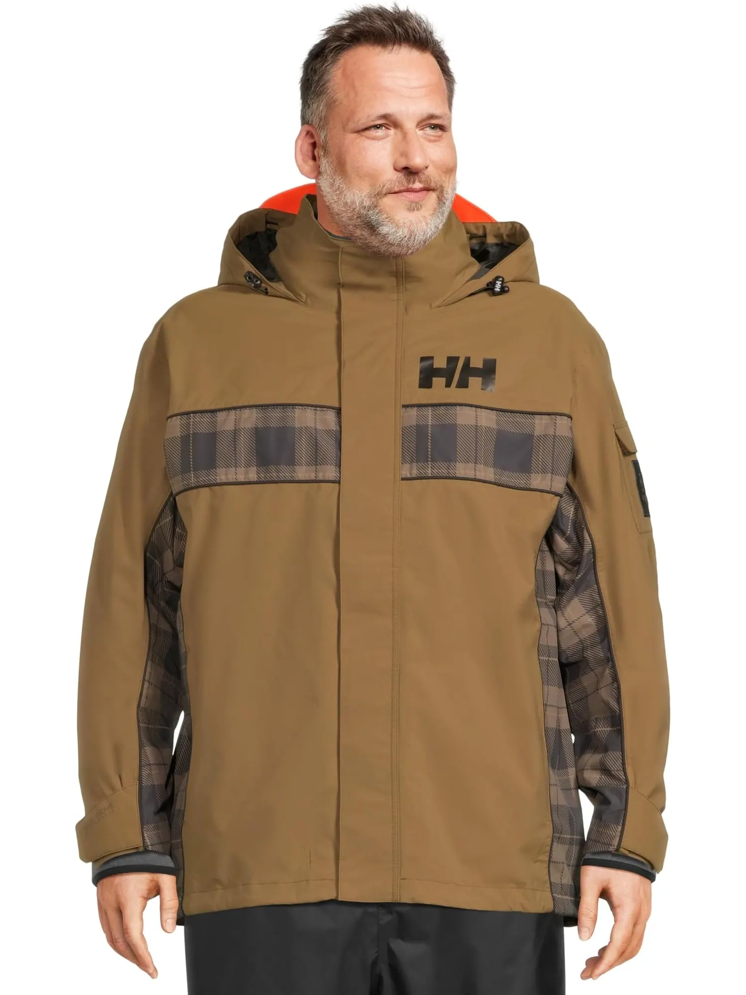 Куртка мужская Ullr D Shell 2.0 Helly Hansen — изображение 1 из 5, коричневый