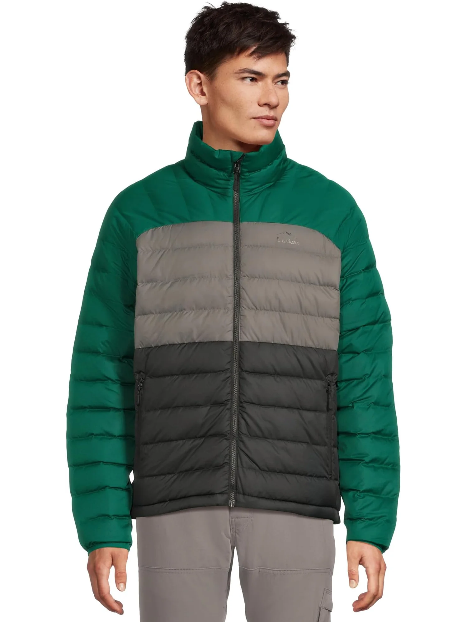 Мужская куртка-пуховик Color-block L.L.Bean