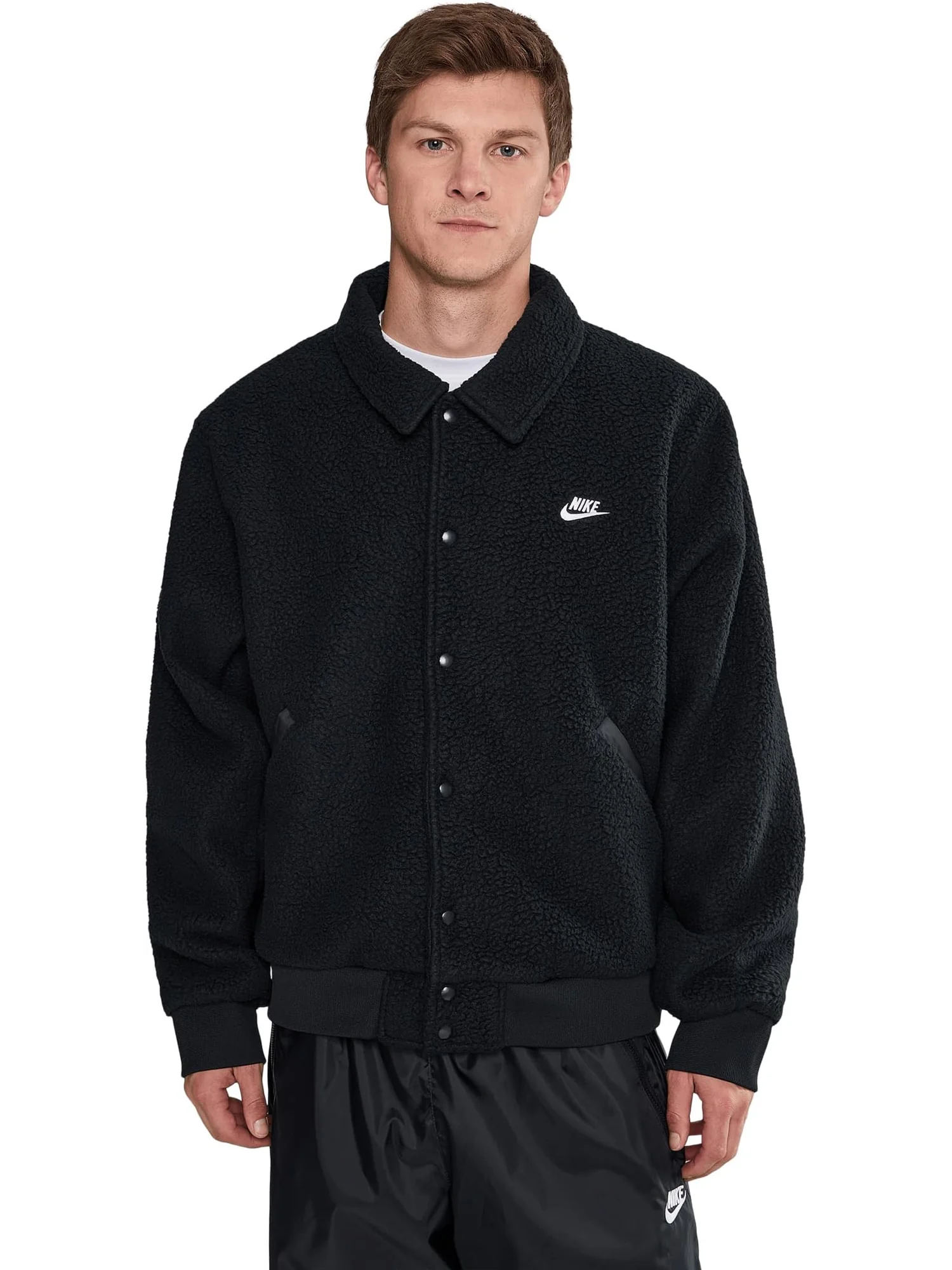 Мужская тренерская куртка Club Sherpa Nike