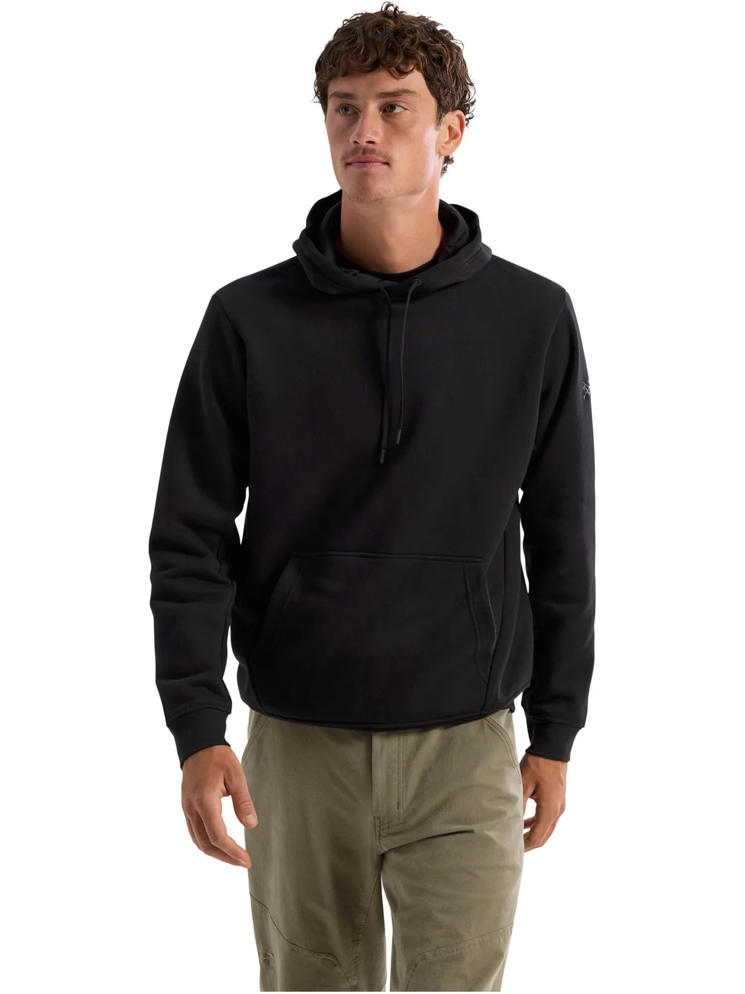 Мужская флисовая толстовка с эмблемой Arc'teryx