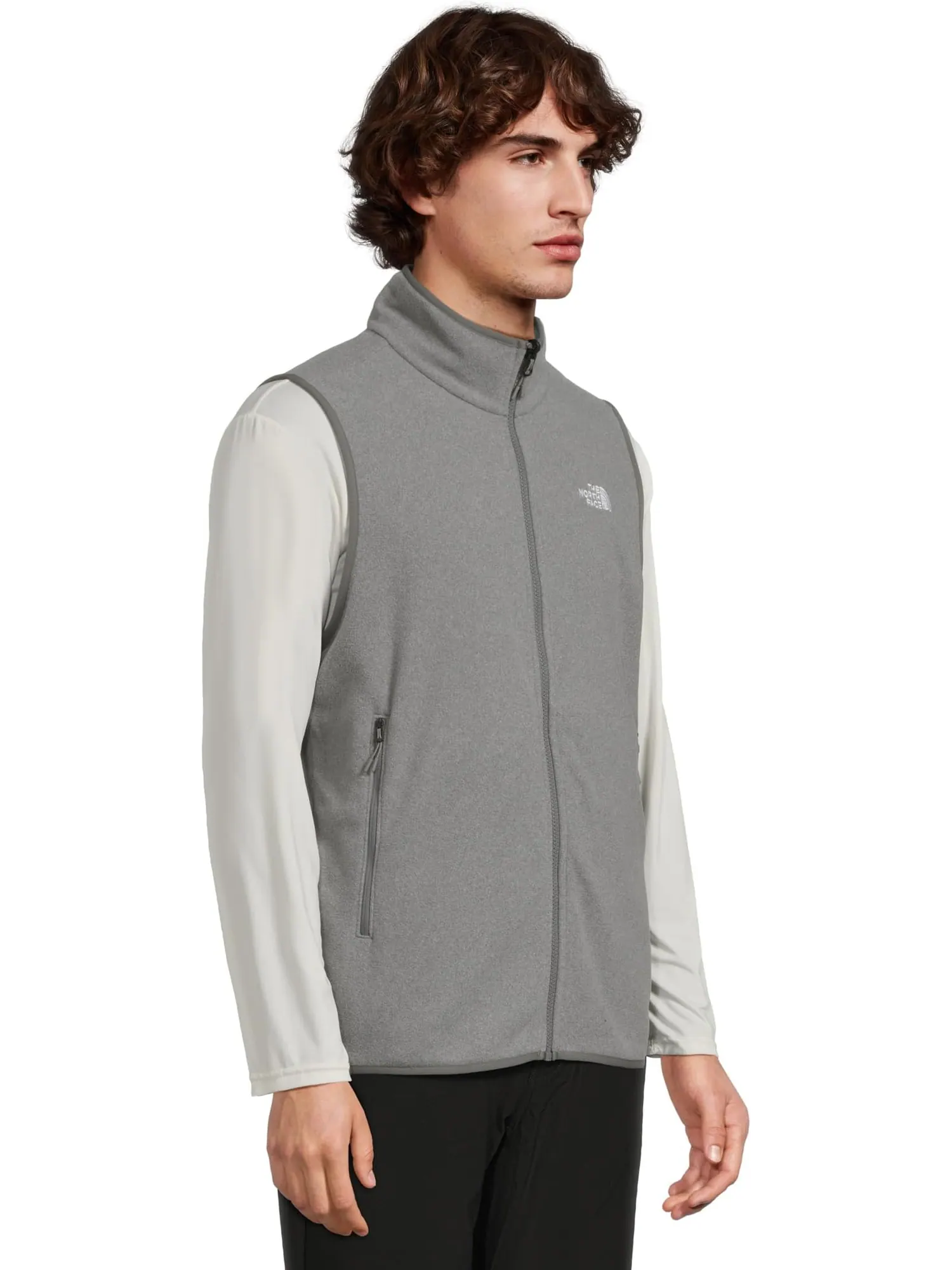 Жилет The North Face Glacier Fleece Vest — изображение 2 из 5, серый