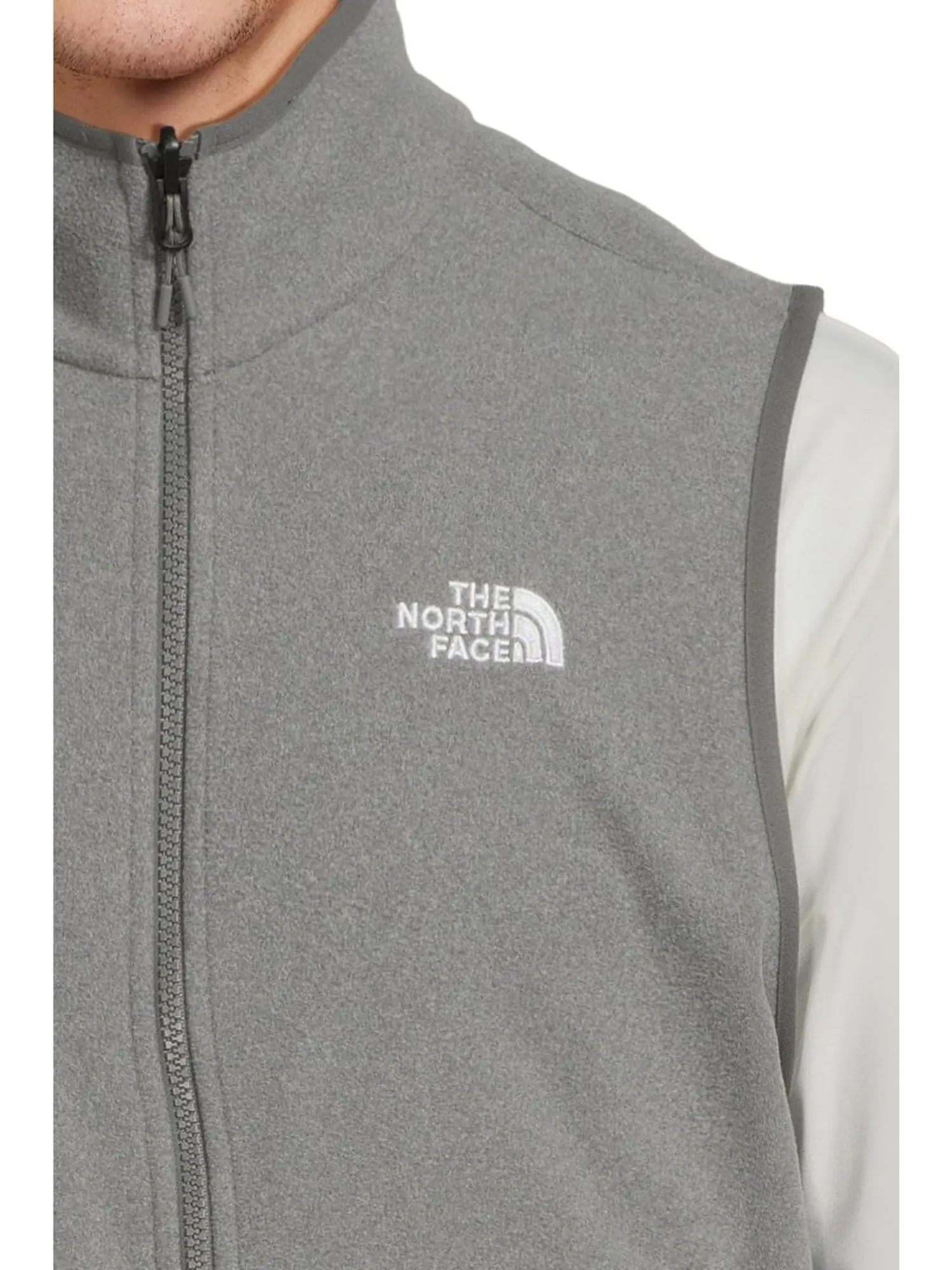 Жилет The North Face Glacier Fleece Vest — изображение 4 из 5, серый