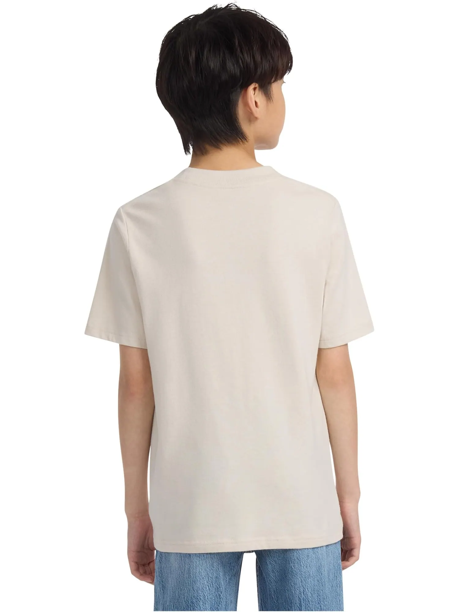 Футболка abercrombie kids Short Sleeve Essential Tee — изображение 2 из 3, серый