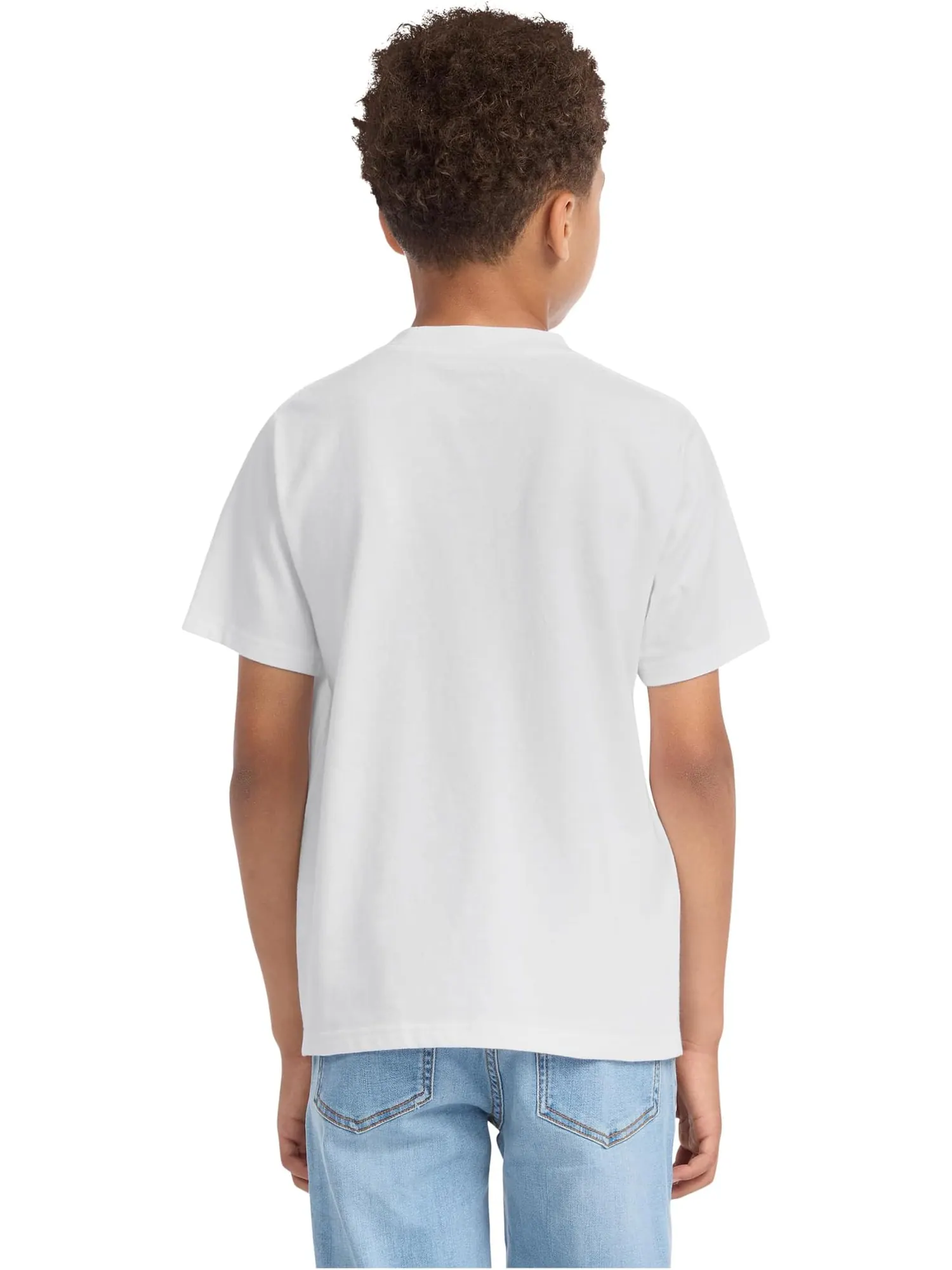 Базовая футболка с коротким рукавом abercrombie kids — изображение 4 из 4, яркий белый