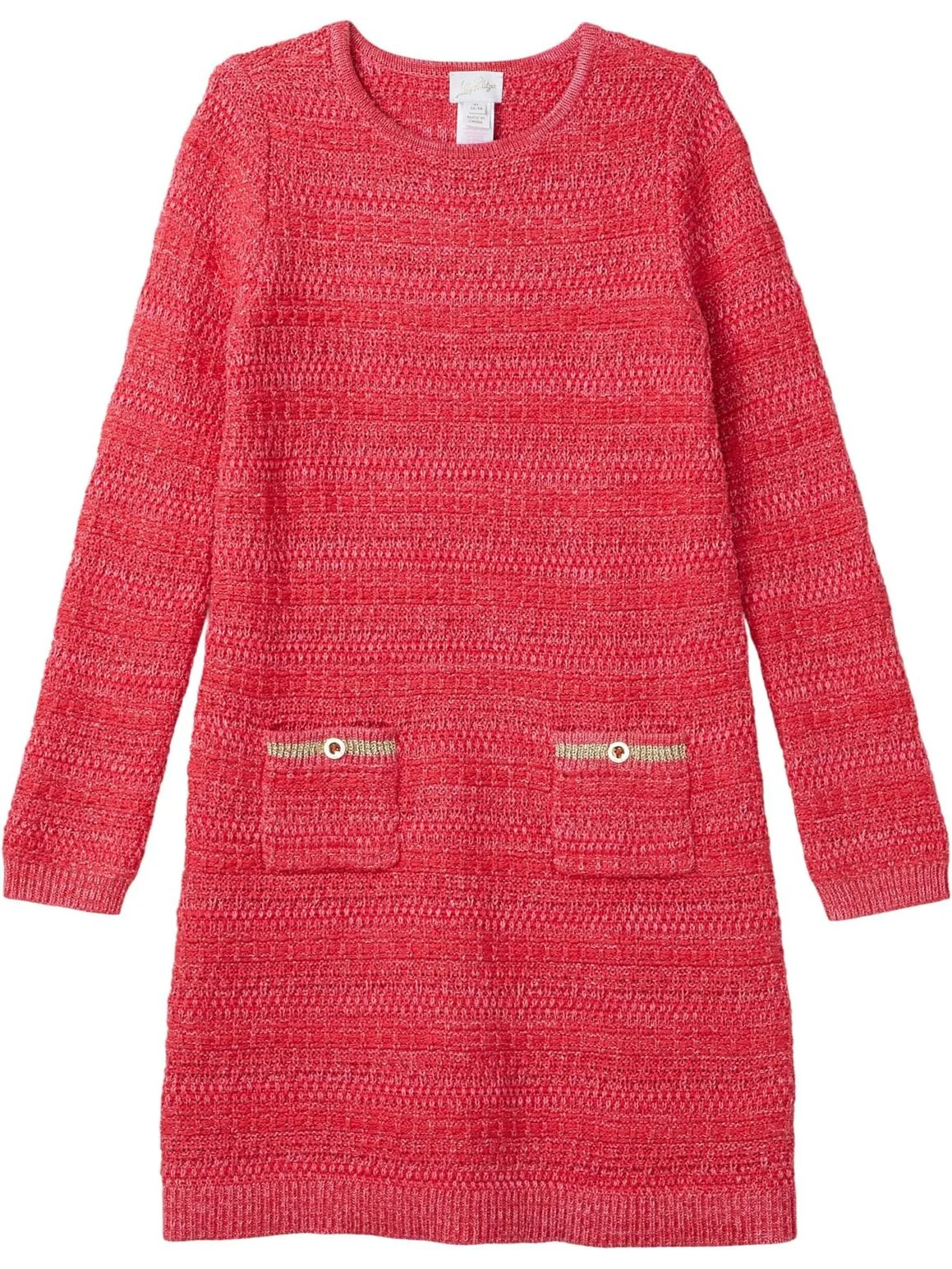 Платье-свитер Лоло Lilly Pulitzer Kids — красный