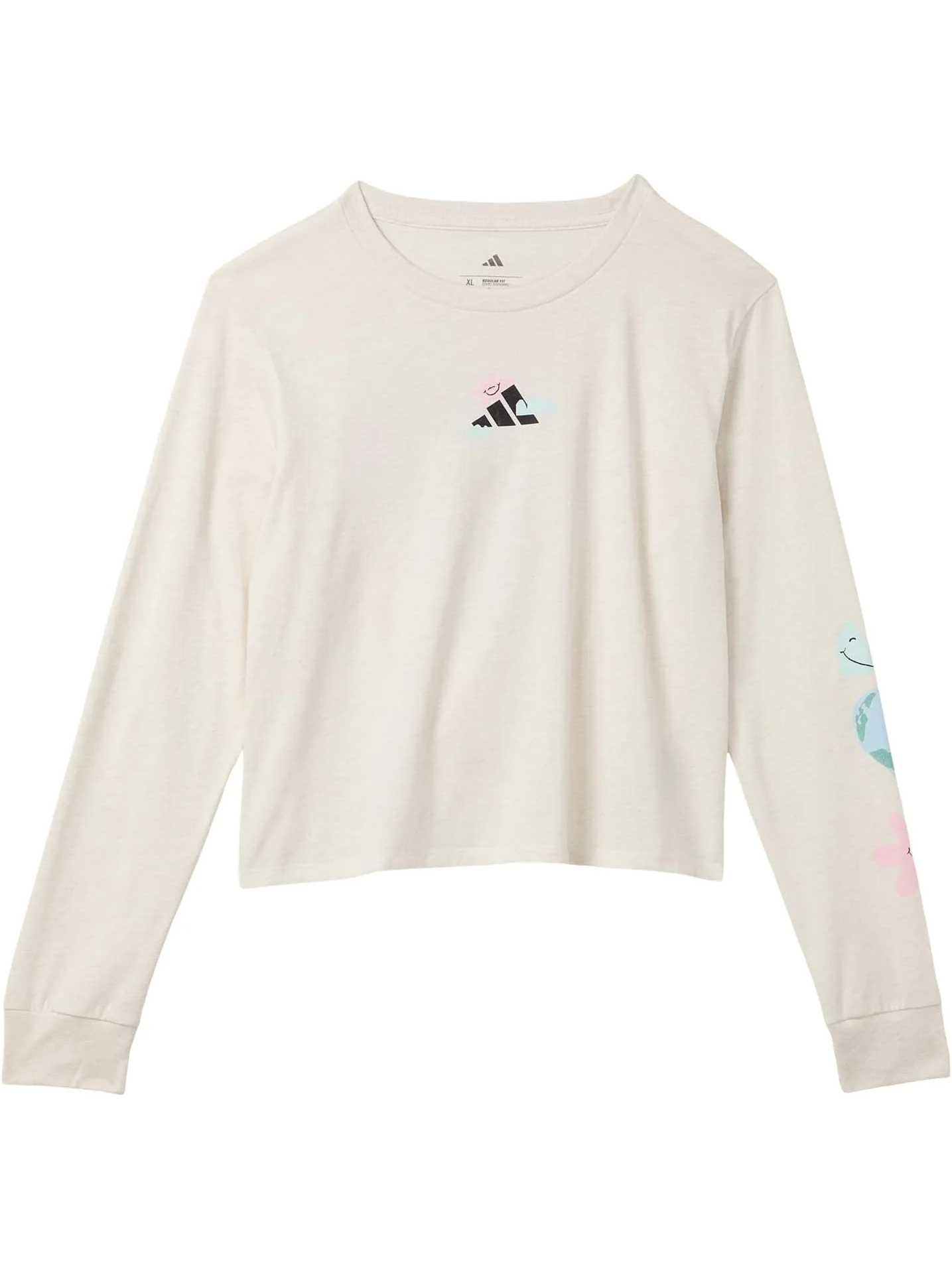 Женская футболка стандартного кроя Heather adidas Kids