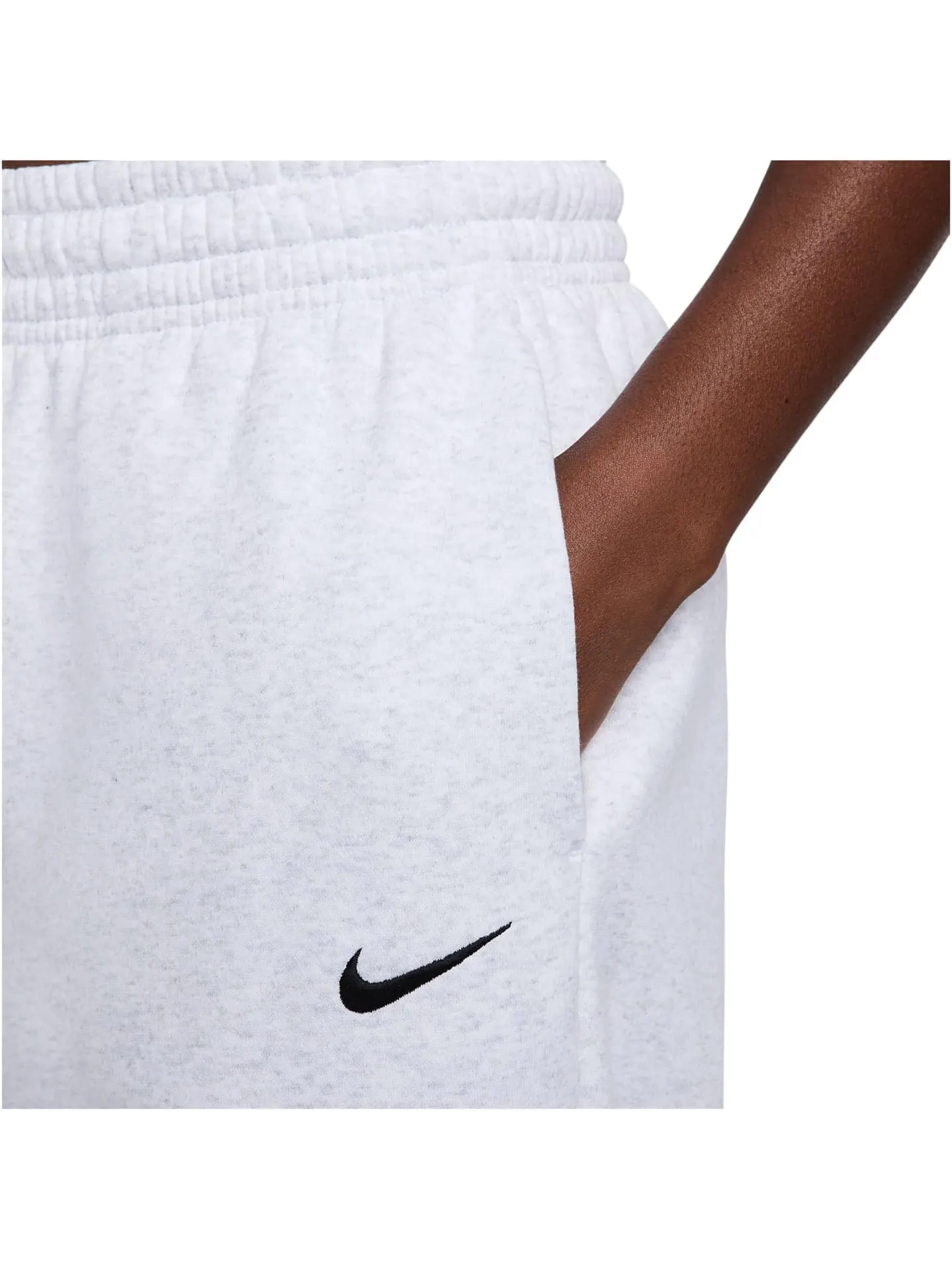 Женские спортивные брюки Phoenix Fleece с высокой талией, свободные Nike — изображение 4 из 4, черный
