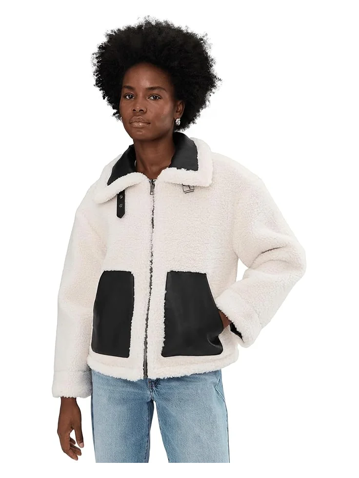 Женская куртка Levi's Reversible Sherpa Faux Leather Shorty