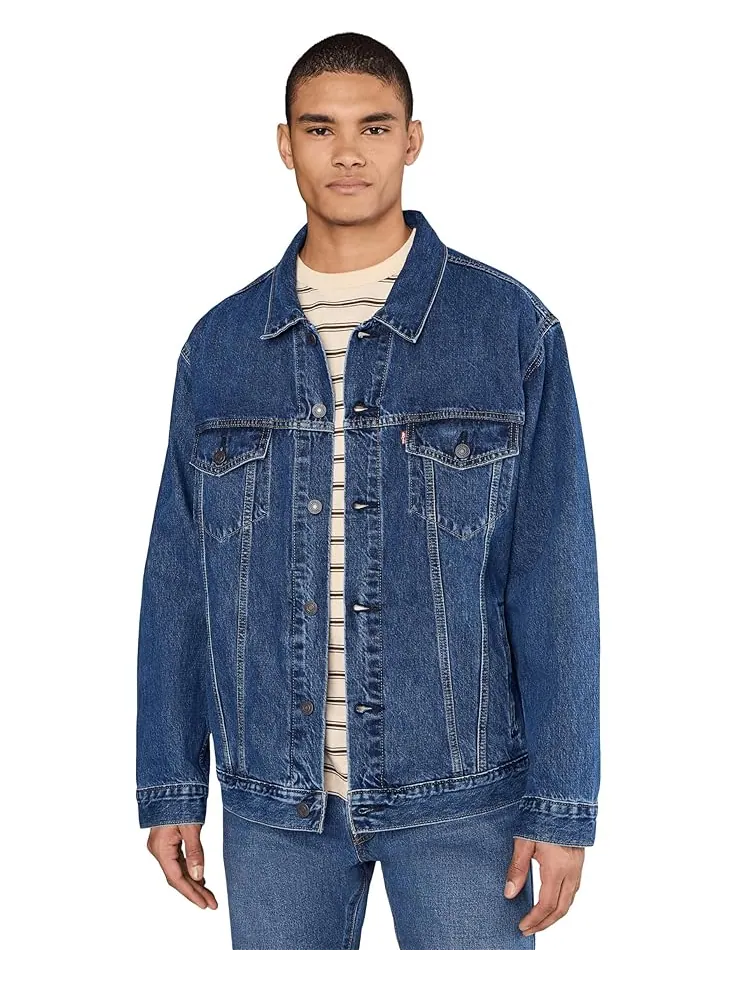 Мужская куртка Levi's Premium Relaxed Fit Trucker — изображение 1 из 5, миллион долларов