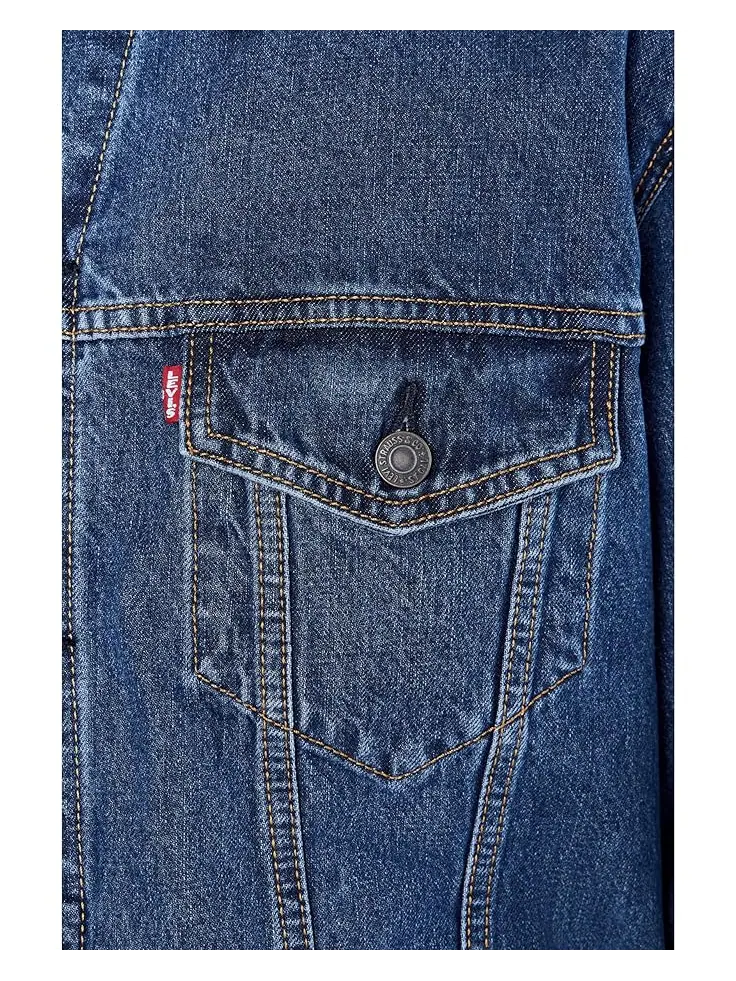 Мужская куртка Levi's Premium Relaxed Fit Trucker — изображение 5 из 5, миллион долларов