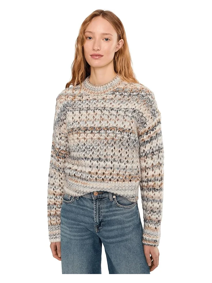 Женский свитер Madewell Fawn Open Stripe