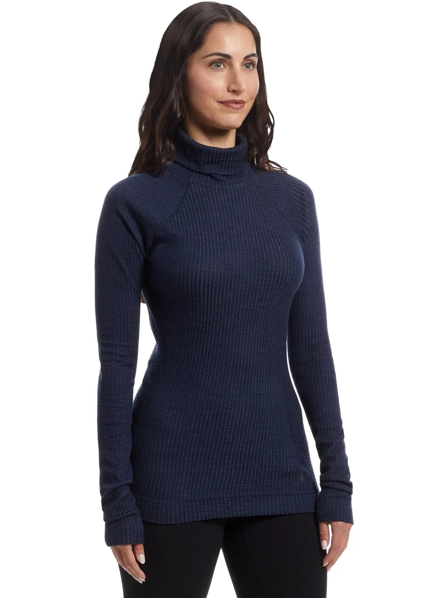 Свитер Smartwool Women's Thermal Merino Rib Turtleneck — изображение 2 из 5
