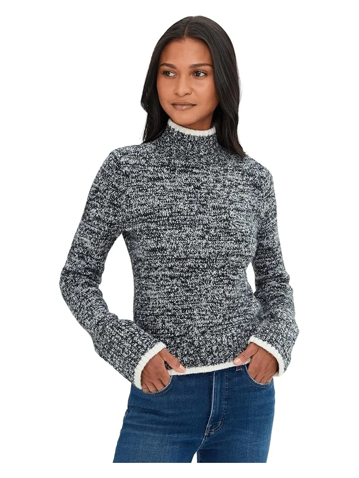 Женский свитер Madewell Marl Cozy Cotton Nelly Mockneck
