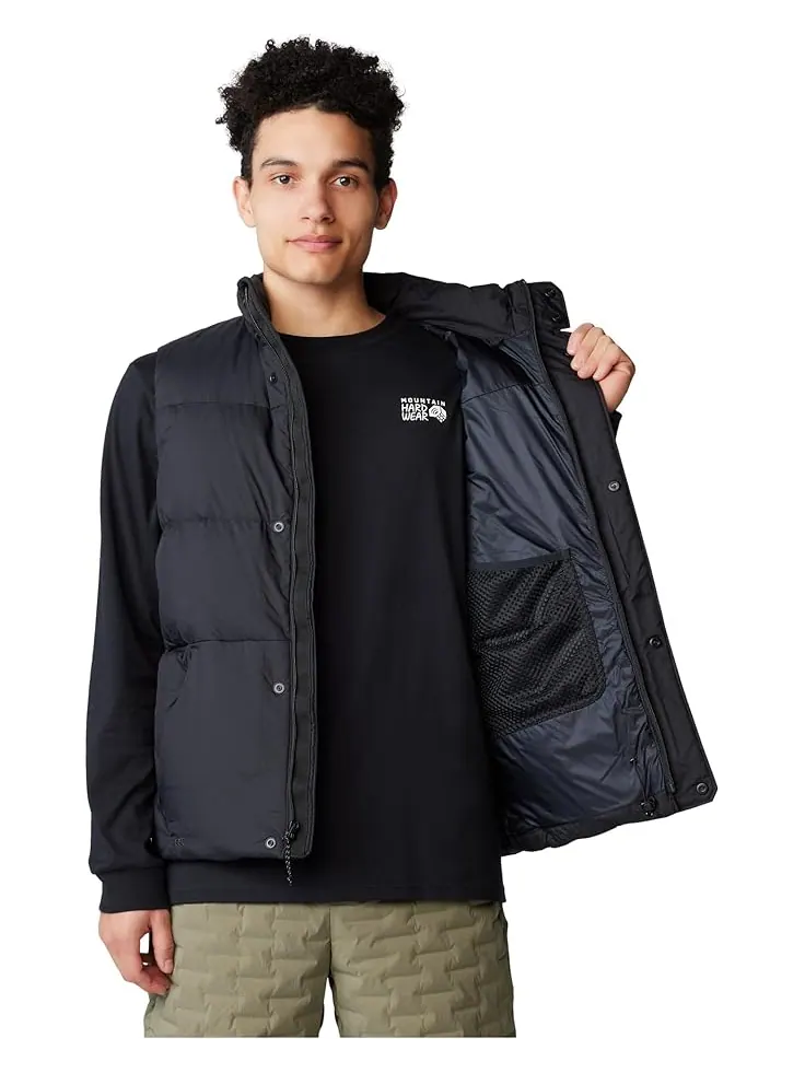 Жилет Mountain Hardwear Nevadan Down Vest — изображение 4 из 5, черный