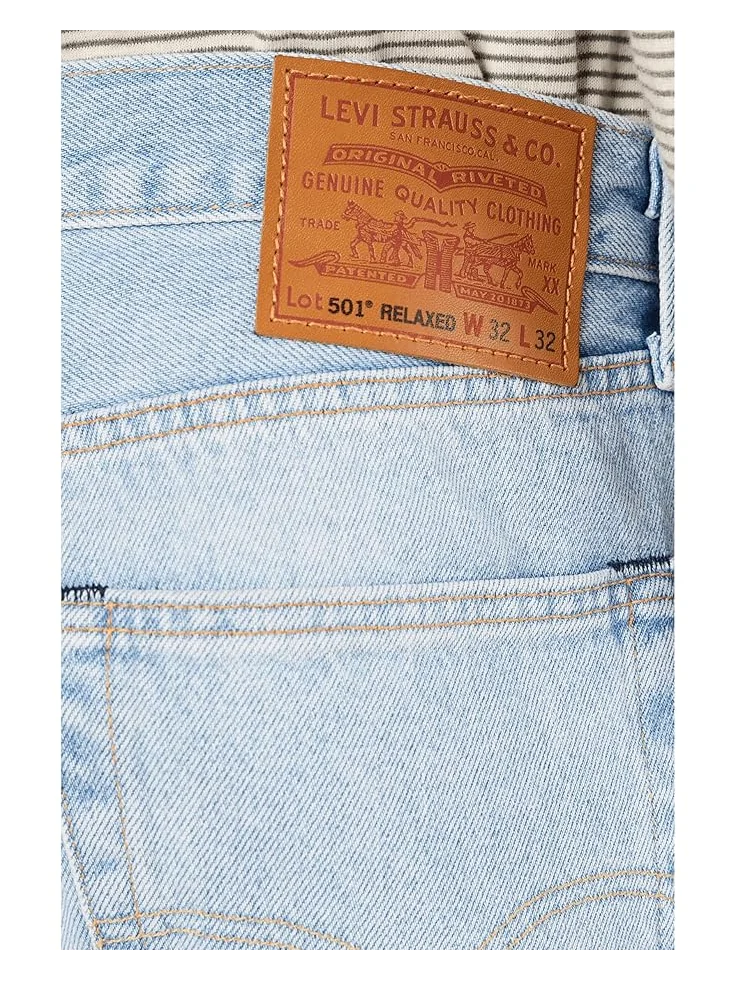 Мужские джинсы Levi's Premium 501 Relaxed — изображение 5 из 5, зеленый