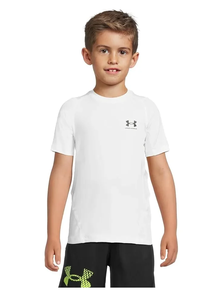 Футболка с коротким рукавом HeatGear Armour (для детей постарше) Under Armour Kids