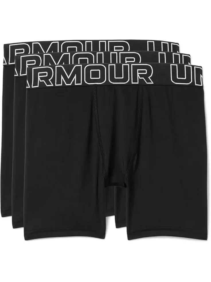 Трусы-боксеры Performance Tech Solid, комплект из 3 штук (для детей старшего возраста) Under Armour Kids — изображение 1 из 1