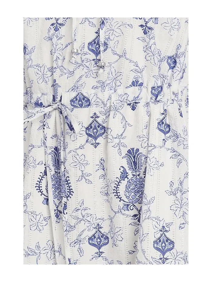 Платье миди с ананасами Noble Pineapple Tommy Bahama — изображение 5 из 5, лососевый