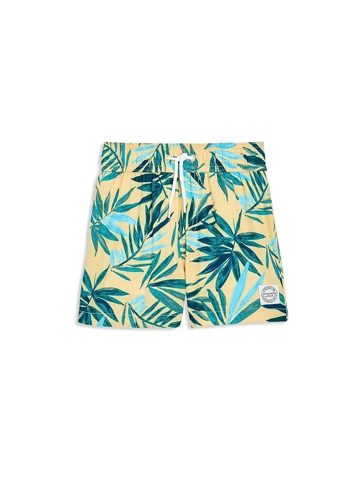 Плавки Core Poly Swim Trunks abercrombie kids — бежевый