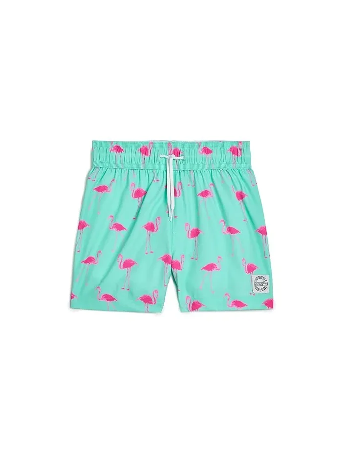 Плавки Core Poly Swim Trunks abercrombie kids — голубой