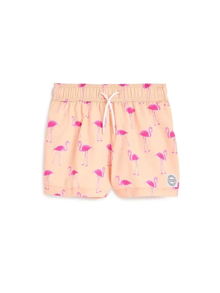Плавки Core Poly Swim Trunks abercrombie kids — оранжевый