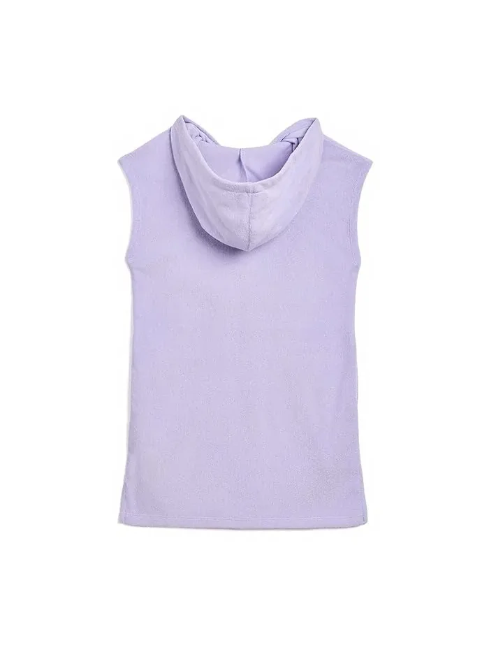 Пляжная накидка Terry Cover-Up Under Armour Kids — изображение 2 из 3, белый