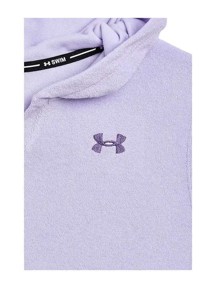Пляжная накидка Terry Cover-Up Under Armour Kids — изображение 3 из 3, белый