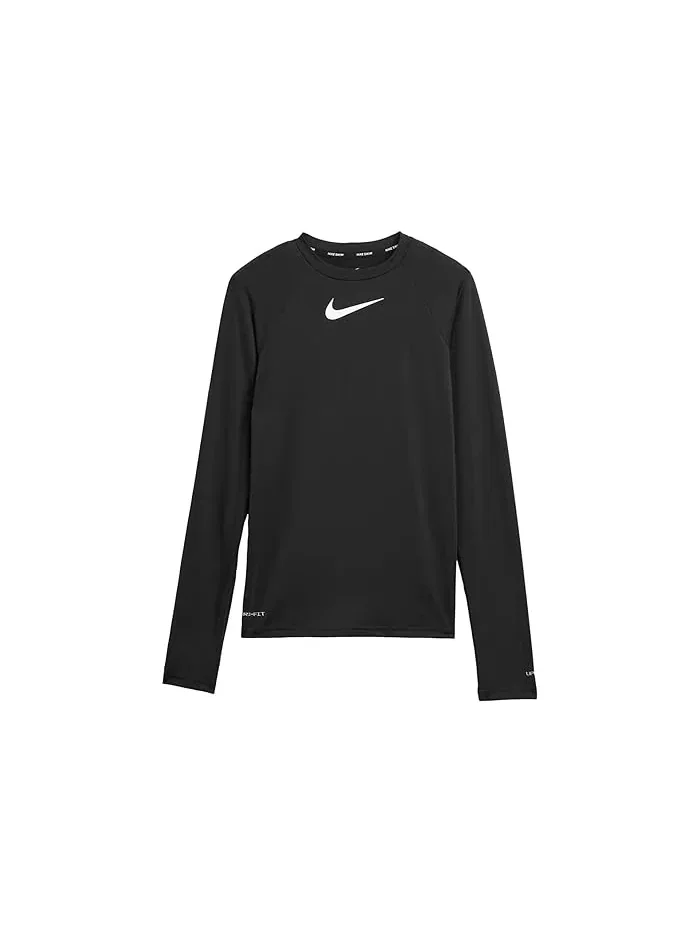 Рашгард с длинным рукавом UV-защита Hydroguard Dri-FIT Nike — изображение 1 из 3, черный