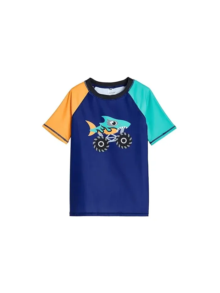Футболка Truck модель Rashguard Deux par Deux — синий