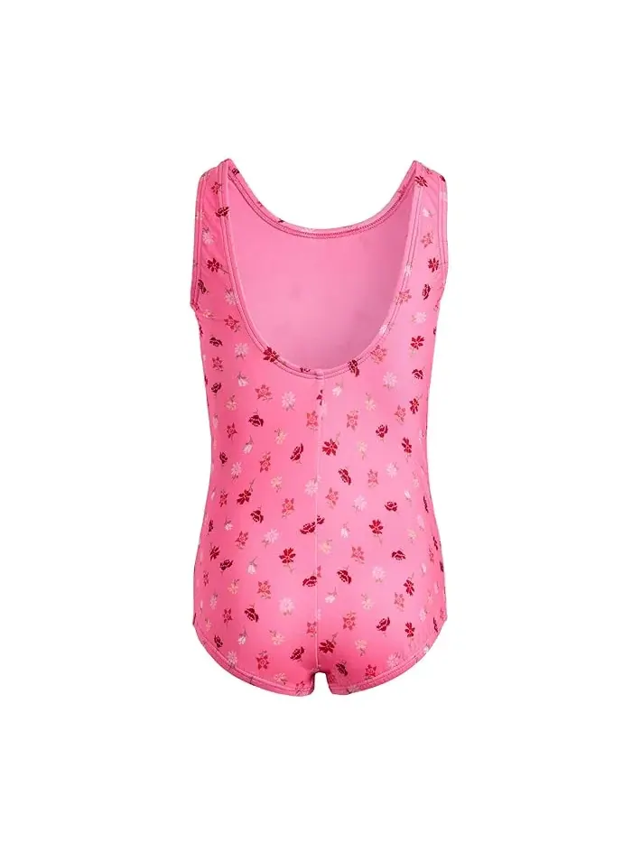 Купальник U-Back Crafted Blooms Nike Kids — изображение 2 из 3, розовый
