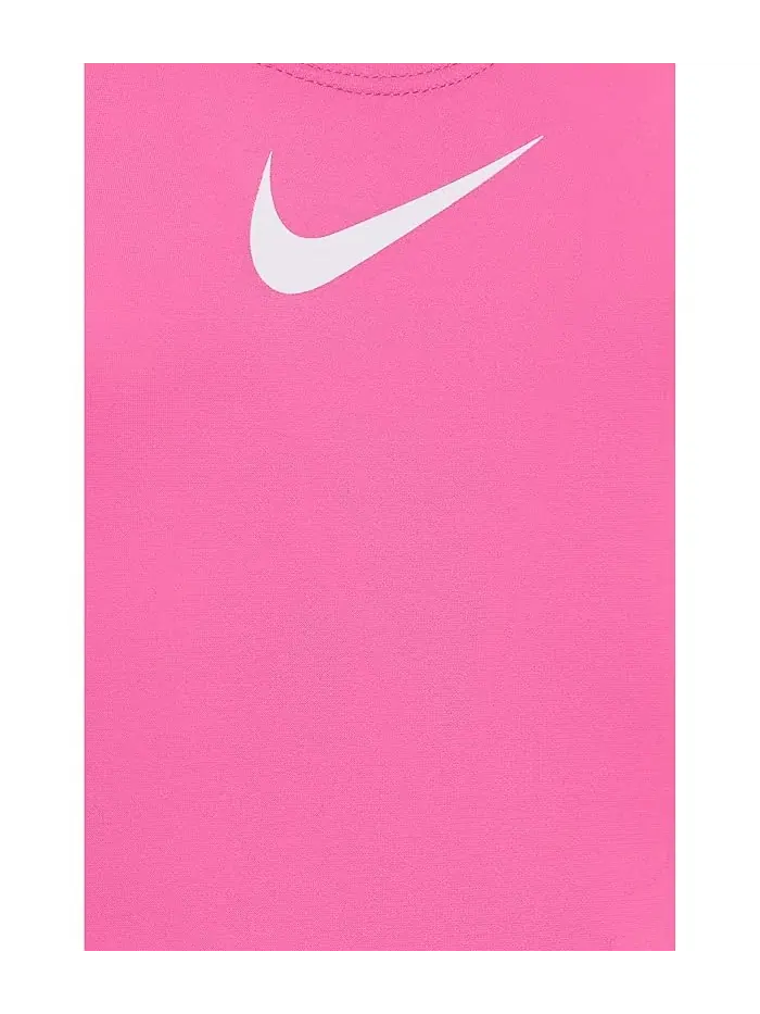 Купальник слитный с поддержкой груди Effortless Essential Racerback Nike Kids — изображение 3 из 3, розовый