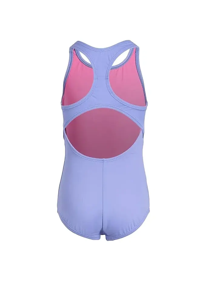 Купальник слитный с встроенным бюстгальтером Effortless Essential Racerback Nike Kids — изображение 2 из 3, чертополох