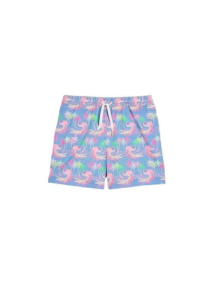 Плавки с принтом крокодила The Rock-a-crocs Lined Swim Trunk Chubbies Kids