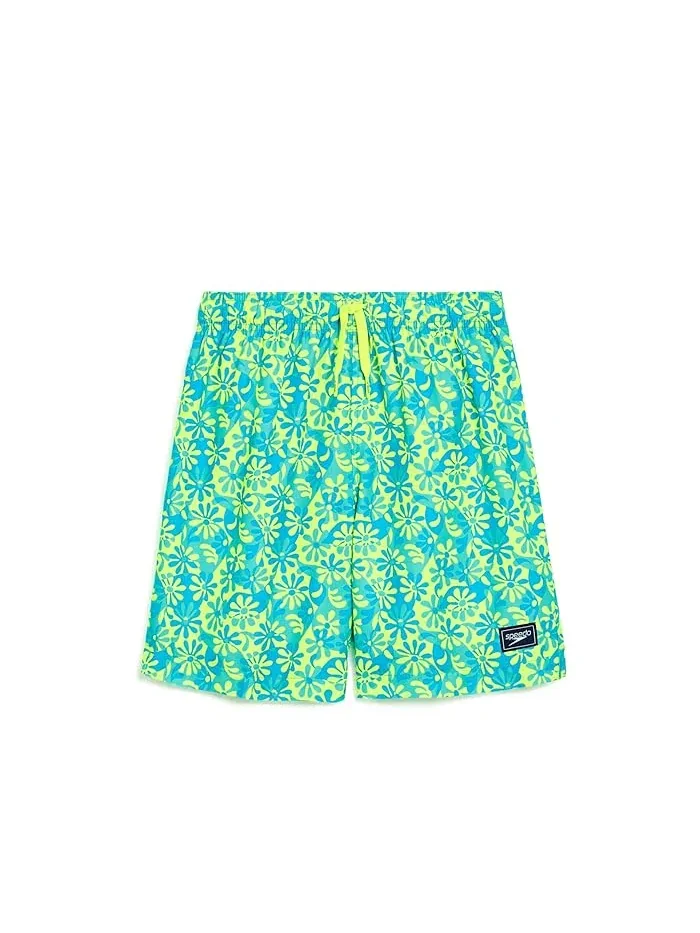 Плавки средней длины Redondo Printed Speedo Kids — синий