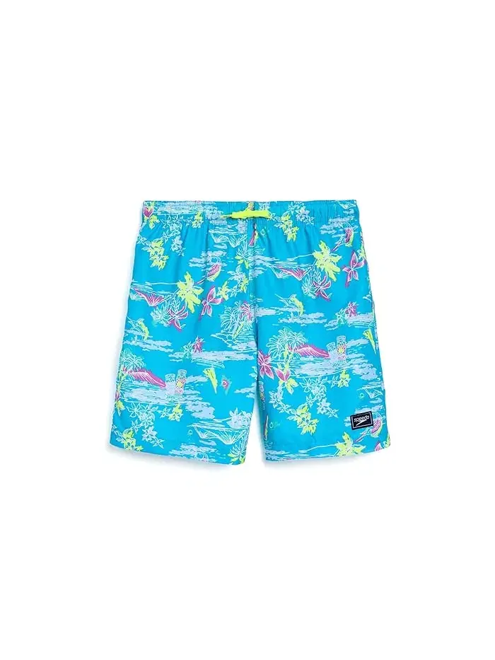Плавки средней длины Speedo Kids Redondo Printed — синий