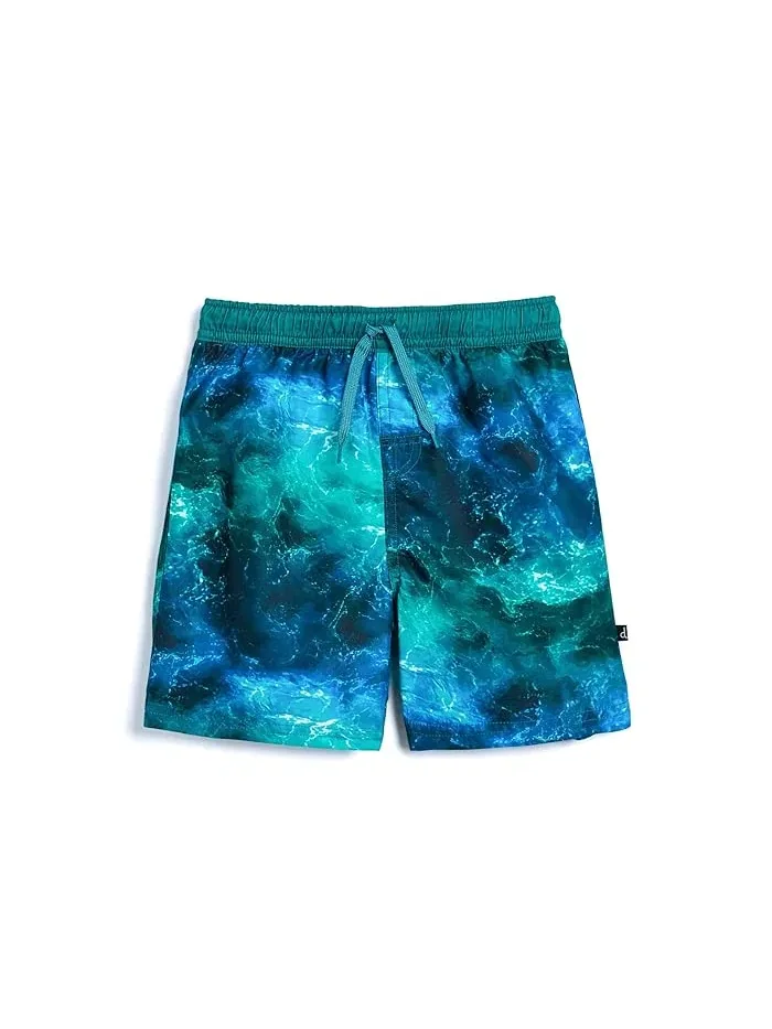 Плавки Waves Swim Trunks Deux par Deux — синий