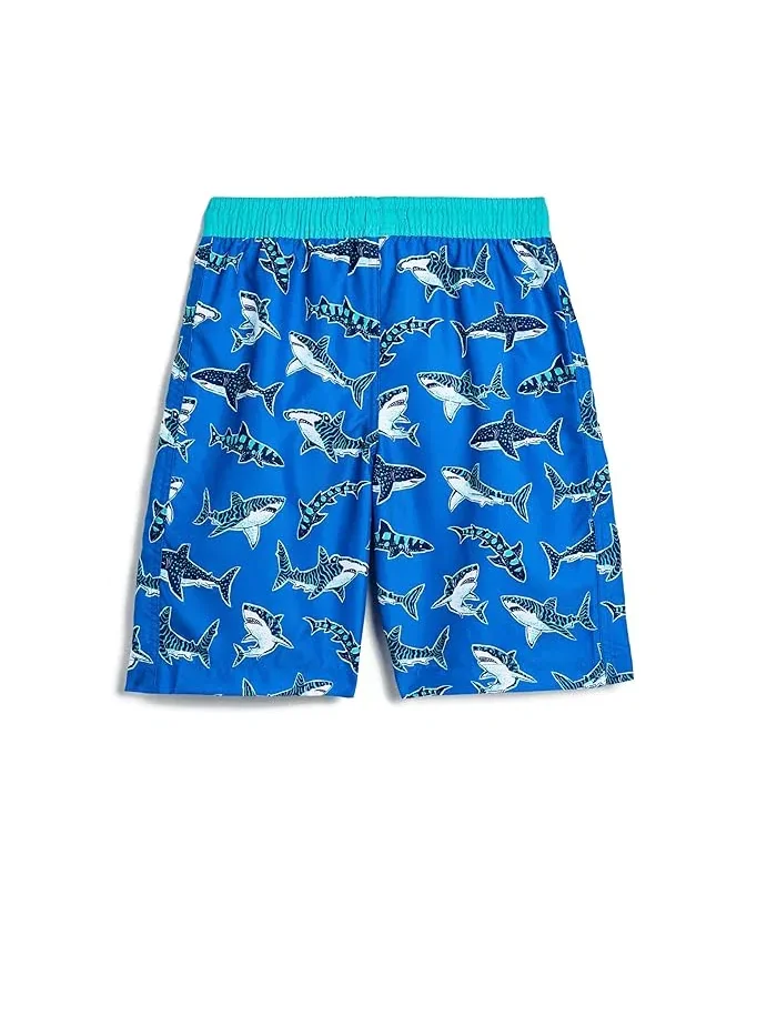 Плавки детские с защитой UPF 50+ Hatley Kids — изображение 2 из 3, дафне зелёный