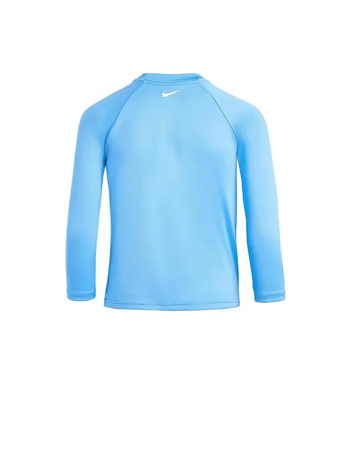 Купальный костюм с защитой UPF 40+ Nike Kids — изображение 2 из 3, голубой
