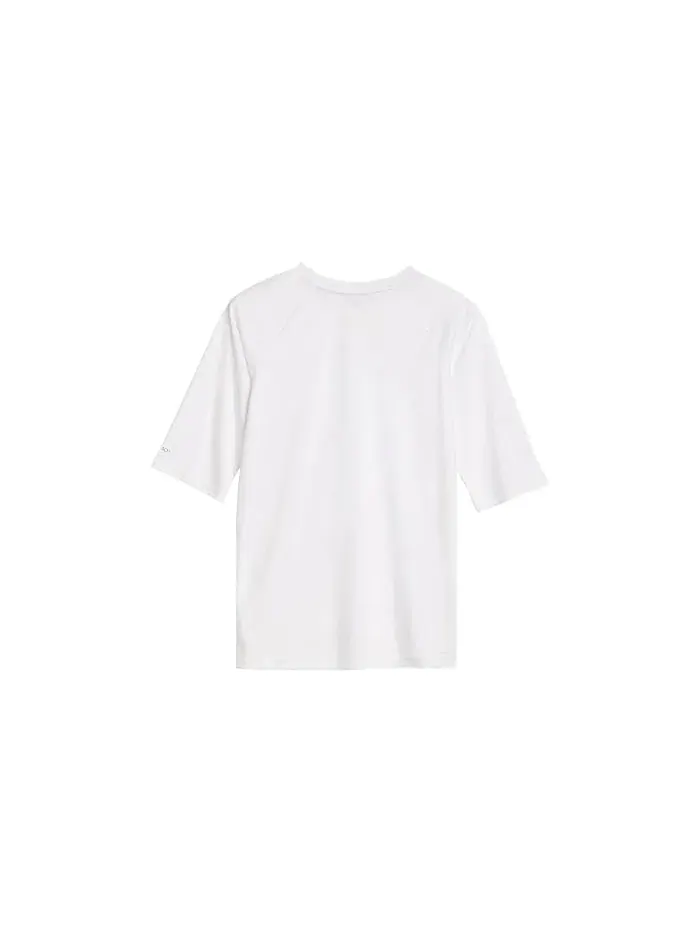 Футболка для плавания Nike Kids Hydroguard Essential Dri-FIT UV — изображение 2 из 3, белый