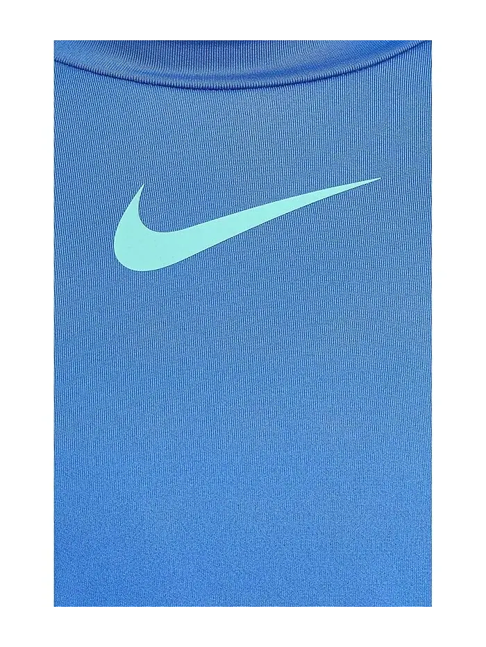 Купальный костюм для девочек с длинным рукавом модель Aquatic Awe Nike Kids — изображение 3 из 3, синий