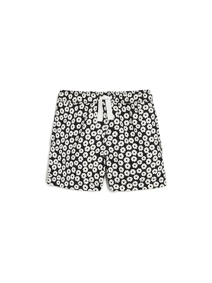 Плавки классические Printed Classic Trunks Hanna Andersson — черный