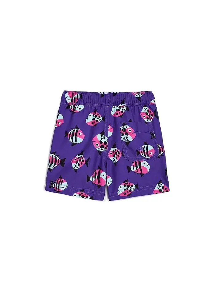 Плавки классические Printed Classic Trunks Hanna Andersson — изображение 2 из 3, рыбья радость
