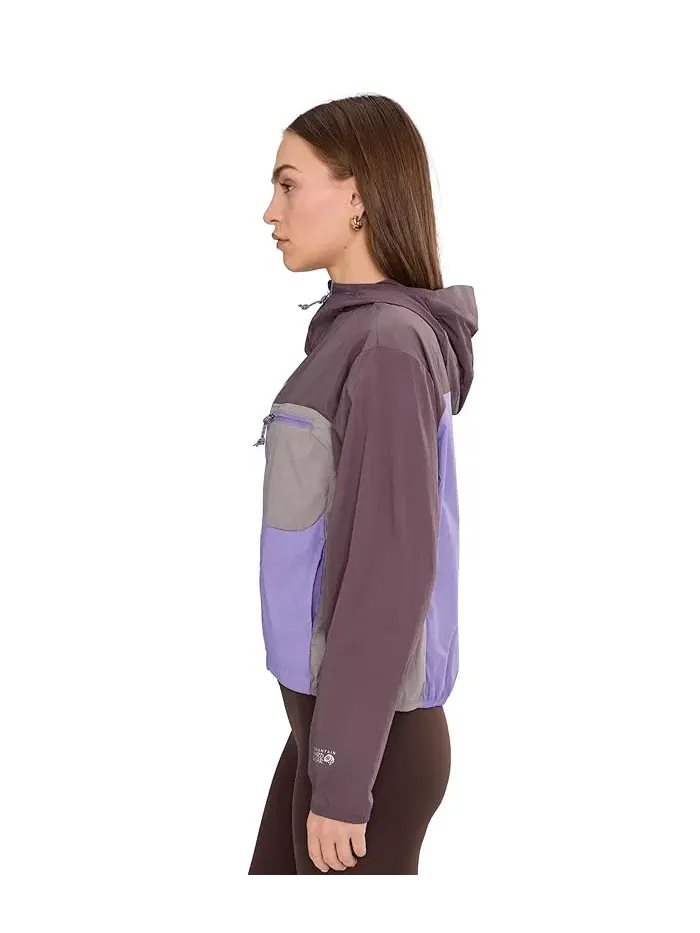 Куртка ветрозащитная Wind Veil Mountain Hardwear — изображение 3 из 5, фиолетовый/фиолетовый