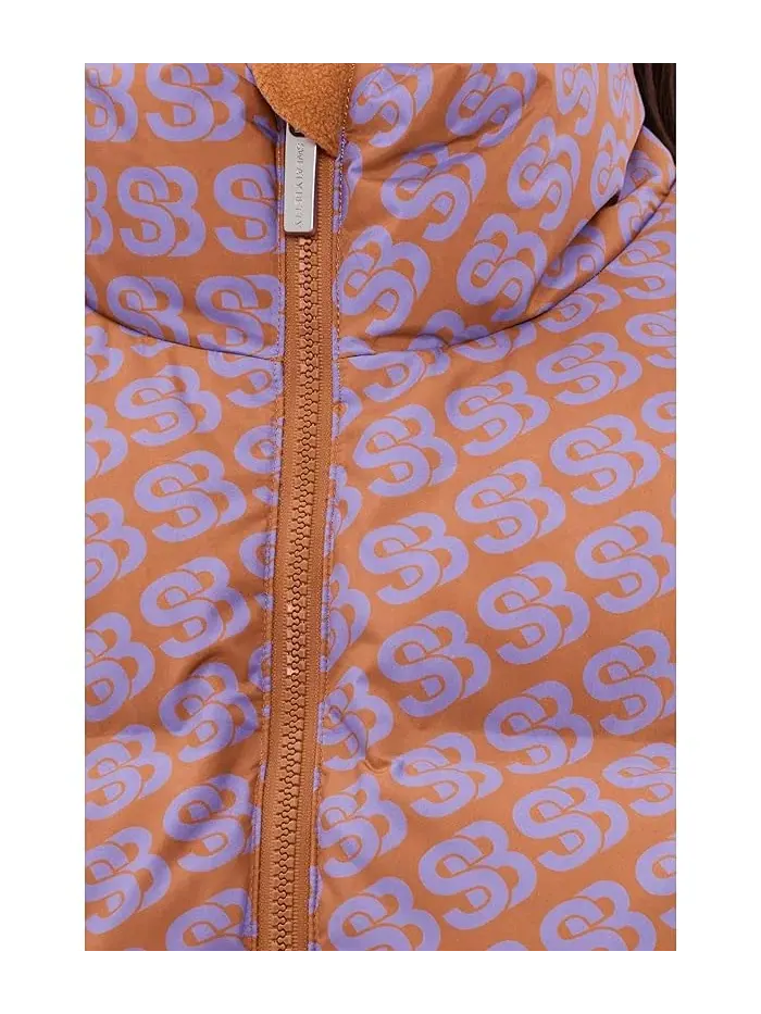 Куртка Ski Jacket Cropped Water Resistant Sweaty Betty — изображение 5 из 5, коричневый